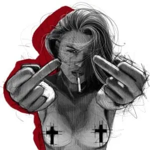 Free spirit woman - Mad2Moi symbol