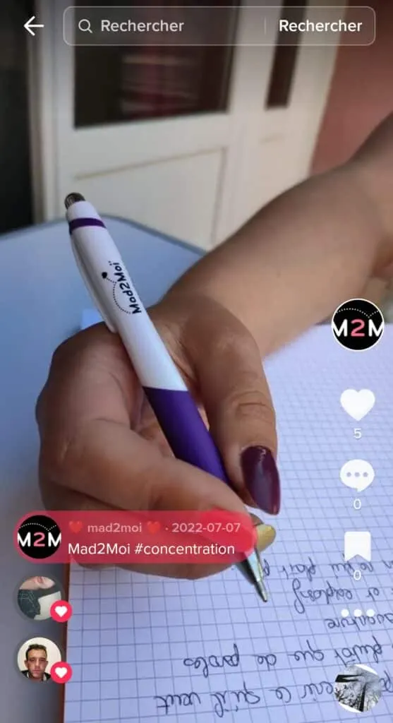 love letter for him with Mad2Moi brand pen